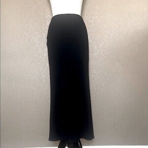 Anne Klein Elegant Black Maxi Skirt